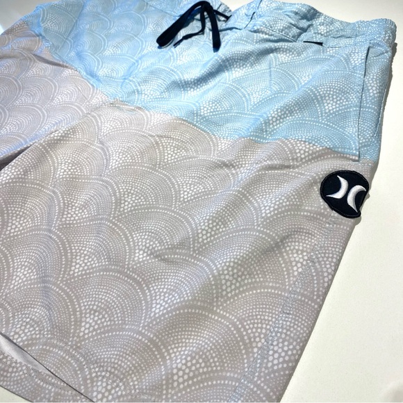 Hurley Boardshort Swimwear / Grey & Blue / L - Picture 2 of 10